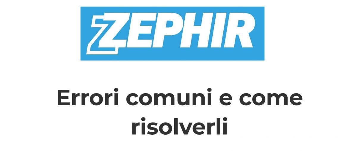 Errori comuni condizionatori Zephir e come risolverli